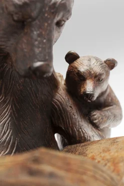 New KARE Design Figurka dekoracyjna Reading Bears 20x18 cm brązowa - KARE