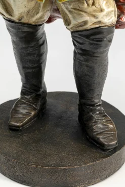 Discount KARE Design Figurka dekoracyjna Sir Frenchie Standing 18x41 cm kolorowa - KARE