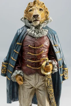 Fashion KARE Design Figurka dekoracyjna Sir Lion Standing 18x41 cm kolorowa - KARE