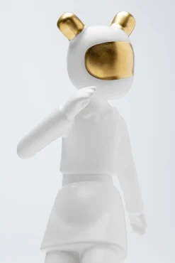 Best KARE Design Figurka dekoracyjna skater astronauta biała 17x33 cm - KARE
