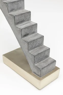 Hot KARE Design Figurka dekoracyjna Stairway 28x37 cm szara - KARE