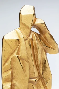 New KARE Design Figurka dekoracyjna Standing Man 23x62 cm złota - KARE