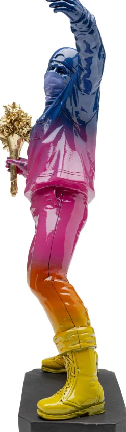 Outlet KARE Design Figurka dekoracyjna Street Art Bouquet Rainbow 41cm - KARE