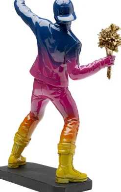 Outlet KARE Design Figurka dekoracyjna Street Art Bouquet Rainbow 41cm - KARE