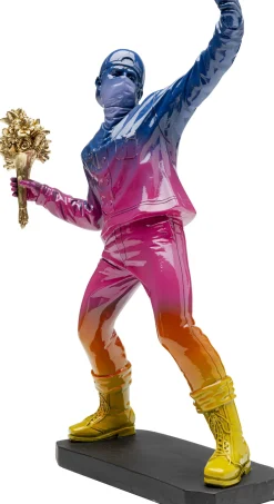 Outlet KARE Design Figurka dekoracyjna Street Art Bouquet Rainbow 41cm - KARE