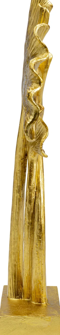 Hot KARE Design Figurka dekoracyjna złota miłorząb 37x53 cm - KARE