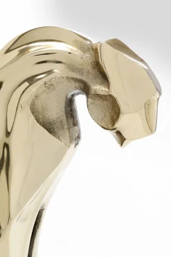 Fashion KARE Design Figurka dekroacyjna Lion on Marble 31x34 cm złota - KARE