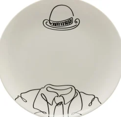 Hot KARE Design Filiżanka ze spodkiem porcelana ręcznie malowana 160 ml jabłko - KARE