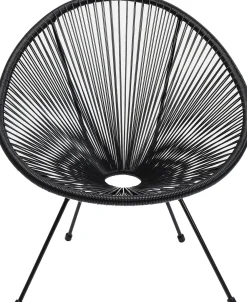 Hot KARE Design Fotel Acapulco czarny - KARE