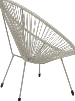 Fashion KARE Design Fotel Acapulco Mono szarobeżowy - KARE