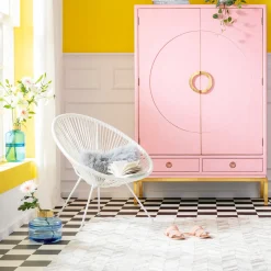 Sale KARE Design Fotel Acapulco 73x85 cm biały - KARE