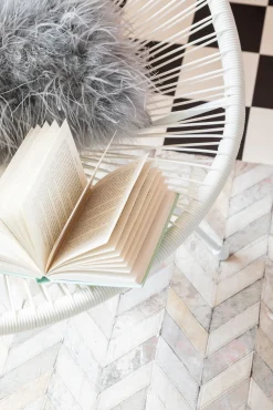 Sale KARE Design Fotel Acapulco 73x85 cm biały - KARE