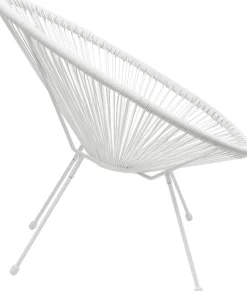 Sale KARE Design Fotel Acapulco 73x85 cm biały - KARE