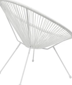 Sale KARE Design Fotel Acapulco 73x85 cm biały - KARE
