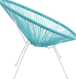 Fashion KARE Design Fotel Acapulco 73x85 cm turkusowy - KARE