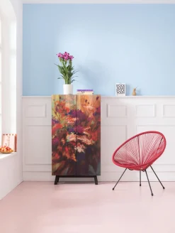 Best KARE Design Fotel Acapulco 73x85 cm wiśniowy - KARE