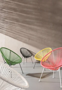 Best KARE Design Fotel Acapulco 73x85 cm wiśniowy - KARE