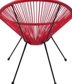 Best KARE Design Fotel Acapulco 73x85 cm wiśniowy - KARE