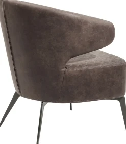 Online KARE Design Fotel Amsterdam 62x72 cm mocca ekoskóra - KARE