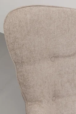 Best KARE Design Fotel Black Vicky jasnobrązowy - KARE