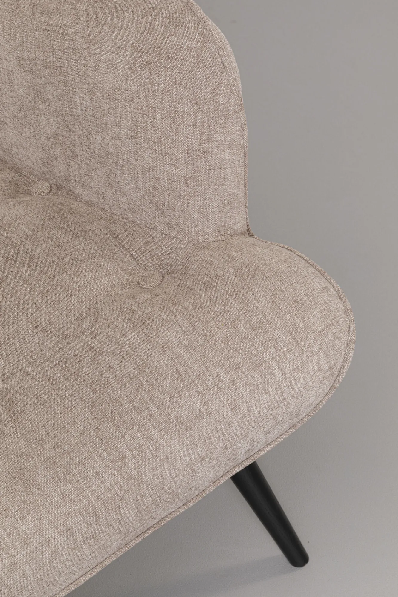 Best KARE Design Fotel Black Vicky jasnobrązowy - KARE