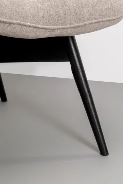 Best KARE Design Fotel Black Vicky jasnobrązowy - KARE