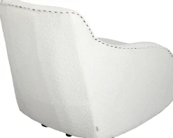 Fashion KARE Design Fotel bujany Swing Ritmo boucle kremowy - KARE