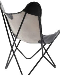 Outlet KARE Design Fotel California 70x93 cm czarny - skóra naturalna - KARE