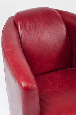 Hot KARE Design Fotel Cigar Lounge 72x70 cm czerwony - KARE