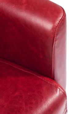 Hot KARE Design Fotel Cigar Lounge 72x70 cm czerwony - KARE