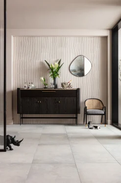 Fashion KARE Design Fotel Horizon 66x77 cm czarno-naturalny - KARE