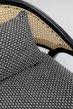 Fashion KARE Design Fotel Horizon 66x77 cm czarno-naturalny - KARE