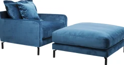 Outlet KARE Design Fotel Lullaby 102x70 cm petrol - KARE