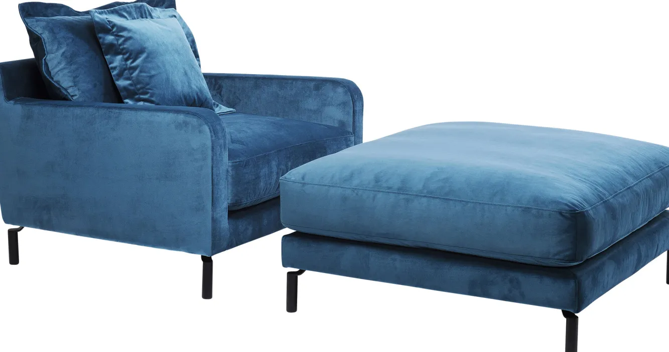 Outlet KARE Design Fotel Lullaby 102x70 cm petrol - KARE