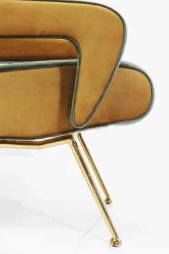 Sale KARE Design Fotel Luna High 74x93 cm zielony - KARE