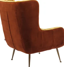 Clearance KARE Design Fotel Nonna 71x97 cm musztardowy - KARE