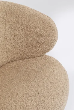 Sale KARE Design Fotel obrotowy Carella 82x75 cm beżowy - KARE