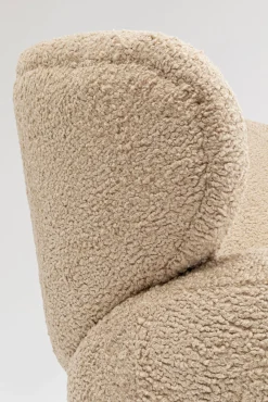 Sale KARE Design Fotel obrotowy Carella 82x75 cm beżowy - KARE