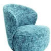 Clearance KARE Design Fotel obrotowy Ellie jasnoniebieski - KARE
