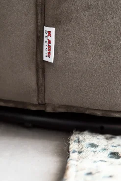 Fashion KARE Design Fotel obrotowy Music Hall 90x71 cm szary - KARE