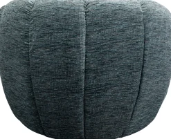 Discount KARE Design Fotel obrotowy nowoczesny niebieski do salonu 86x72 cm - KARE