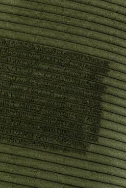 Clearance KARE Design Fotel obrotowy zielony z czarnymi stalowymi nogami 84x71 cm - KARE