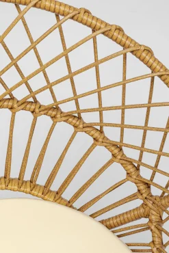 Clearance KARE Design Fotel ogrodowy Bali 75x83 cm naturalny - nogi czarne - KARE