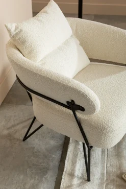 New KARE Design Fotel Peppo 78x71 cm biały - KARE