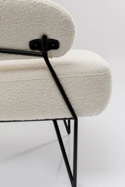 New KARE Design Fotel Peppo 78x71 cm biały - KARE