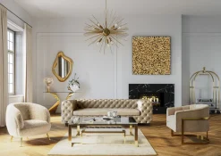 Outlet KARE Design Fotel Pure Elegance 77x71 cm beżowy - KARE