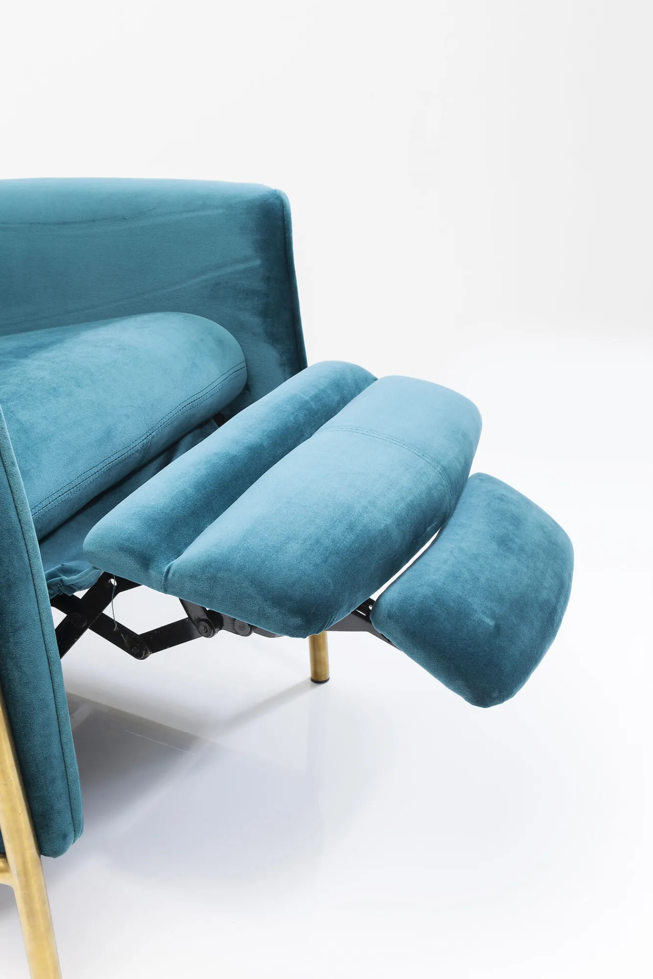 Fashion KARE Design Fotel rozkładany Lazy Velvet 70x104 cm - KARE