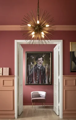 Sale KARE Design Fotel Sandwich 65x74 cm odcienie różu - KARE