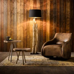 Discount KARE Design Fotel Swing Ritmo 76x83 cm brązowy - KARE