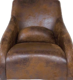 Discount KARE Design Fotel Swing Ritmo 76x83 cm brązowy - KARE